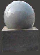 Fuente de agua de esfera rodante-2004